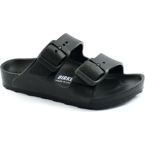 Birkenstock Arizona Eva Black Nero Ciabatte Bambino Fibbie