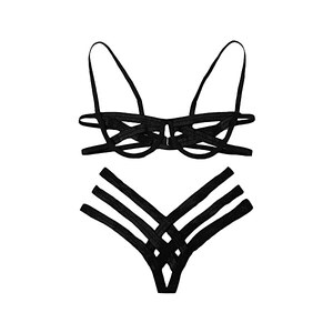 Jdamsixygs Lingerie Sexy Da Donna Lingerie Set Da 2 Pezzi Con Ferretto