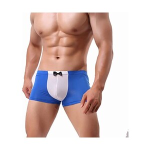 Cewifo Slip Da Mare Uomo Boxer Uomo Microfibra Mutande Uomo Slip Cotone