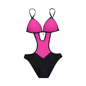 Polwer Costumi Da Bagno Interi Donna Trikini Costume Da Mare Spiaggia