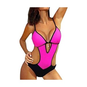 Theshy Swimsuit Costumi Da Bagno Donna Sexy Intero Modellante Fascia