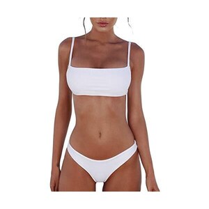 Ducomi Lez Costume Donna Due Pezzi Mare Bikini Da Bagno Con Reggiseno