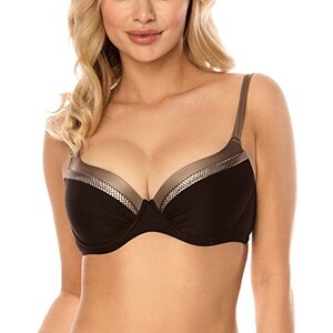 Vivisence Reggiseno Bikini Push Up Con Ferretti Nero C Stileo It