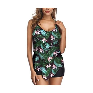 Aidotop Costume Da Bagno A Due Pezzi Sexy Donna Tankini Canottiera