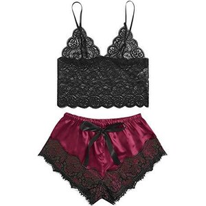 TAMALLU Intimo Donne Nuovo Sexy Lingerie Biancheria Intima Di Seta