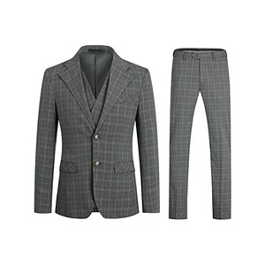 Allthemen Completo Da Uomo Pezzi Abito A Righe Slim Fit Suit Uomo