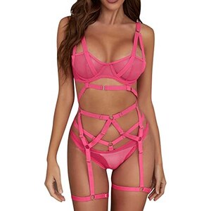 CEWIFO Intimo Sexy Da Donna Curvy Intimo Donna Sexy Lingerie Hard