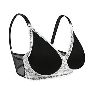 Vollence Reggiseno Trasparente Post Mastectomia E Per Crosdresser Con