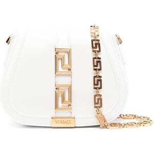 Versace Borsa A Spalla Greca Goddess Bianco Stileo It