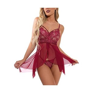 CEWIFO Biancheria Intima Donna Sexy Lingerie Sexy Hot Per Sesso Curvy