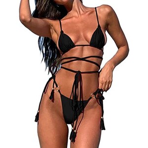 Ausla Bikini Da Donna In 2 Pezzi Costume Da Bagno Bikini Sexy Con