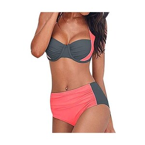 Cubinest Bikini Sportivo Da Donna Sexy A Vita Alta Costume Da Bagno