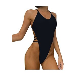 NOAGENJT Costume Da Bagno Donna Intero Lingerie Sexy Uomo Costumi Da