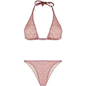 Missoni Set Bikini Con Effetto Metallizzato Rosa Stileo It