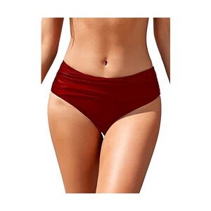 SHEKINI Bikini Slip Donna Triangolo Classic Elegante Ruched Pezzo Sotto