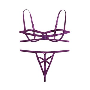 EODJXIO Mutande Post Parto USA E Getta Lines Bikini Donna Mare Con