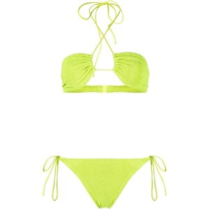 Mc Saint Barth Bikini Con Nodo Verde Stileo It