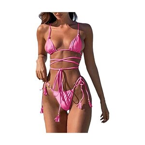 Ducomi Emy Costume Donna Due Pezzi Mare Bikini Da Bagno Con Top