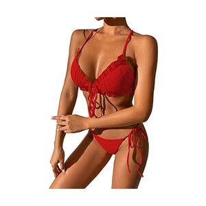 Yogalulu Bikini Set Costume Da Bagno Costume Da Bagno Da Donna Sexy Da