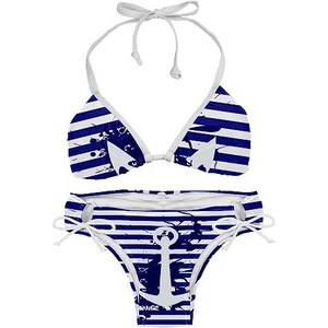 GIAPB Set Bikini Per Donna Costume Da Bagno Bikini A Triangolo