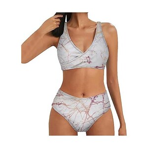 Kouzhaoa Costumi Da Bagno In Vendita Slip Bikini Vita Alta Sgambato