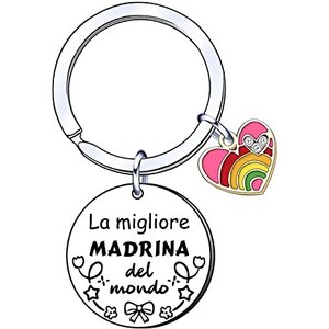 Yuansi Regalo Madrina Regalo Madrina Portachiavi Regalo Madrina