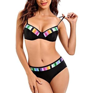 Nograx Costume Intero Set Di Bikini Swim Costumi Da Nuoto Da Bagno