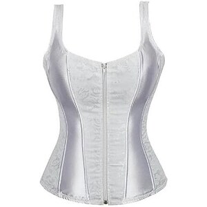 SWEPER Top Corsetto Bustier Da Donna Gilet Corsetto Gotico Sexy Top