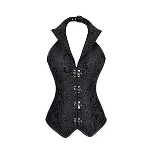 Sweper Top Corsetto Bustino Da Donna Corsetto Overbust Sexy A Righe