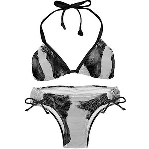 Suojapuku Bikini Da Donna Costume Da Bagno A Due Pezzi Coppia Di