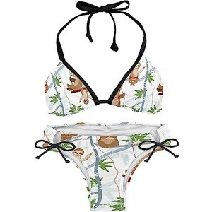 Suojapuku Bikini Da Donna Costume Da Bagno A Due Pezzi La Foresta Di