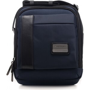 Samsonite Borsa A Tracolla Big Uomo Blu Con Tasca Esterna E Logo