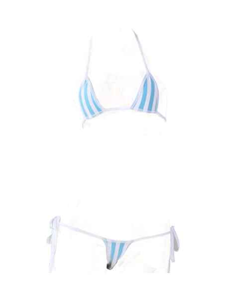 IEFiEL Sexy Hot Mini Micro Bikini Trasparente Da Donna G String