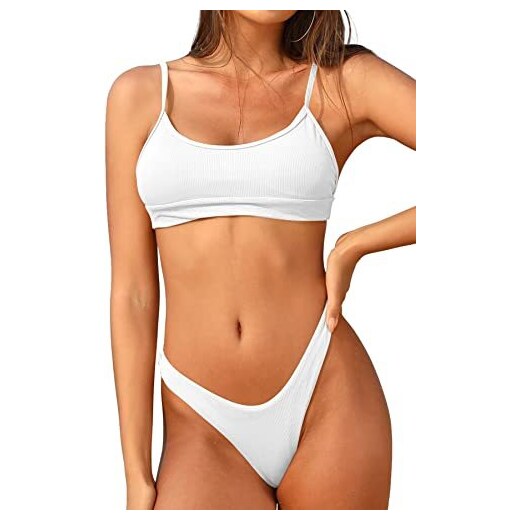 SHEKINI Costumi Da Bagno A Costine Bikini Brasiliano Fascia Imbottita