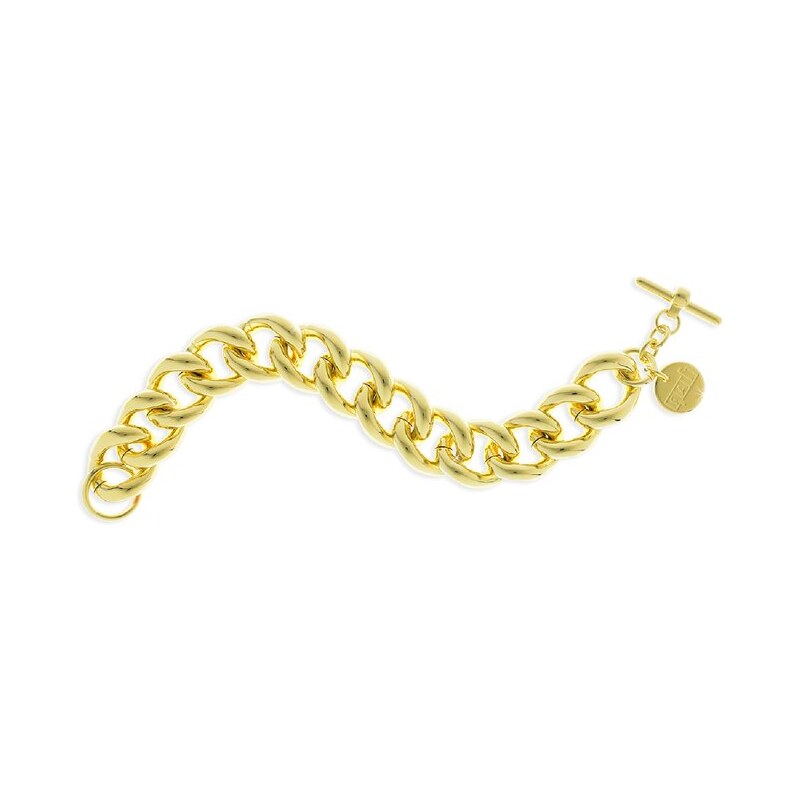 Bracciale Catena Grumetta In Bronzo Dorato Unoaerre Da Donna