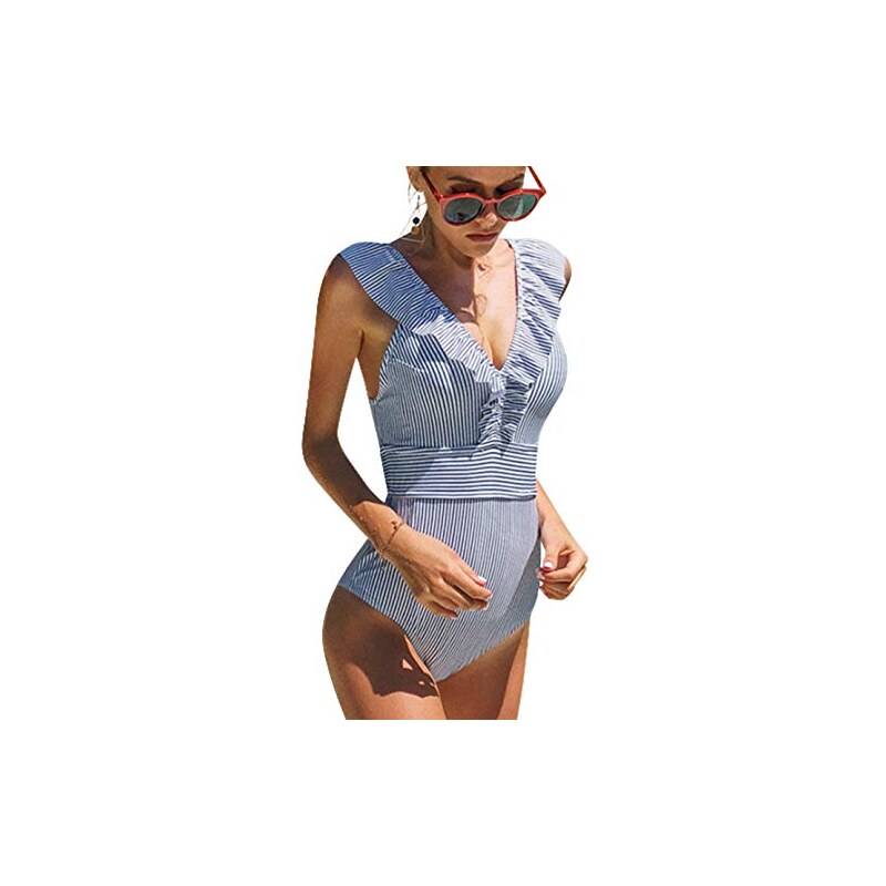 Heekpek Costume Da Bagno Donna Intero Vita Alta Bikini Costumi Interi