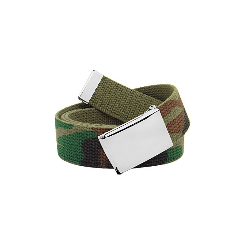 Build A Belt Cintura In Tela Classica In Stile Militare Con Fibbia A