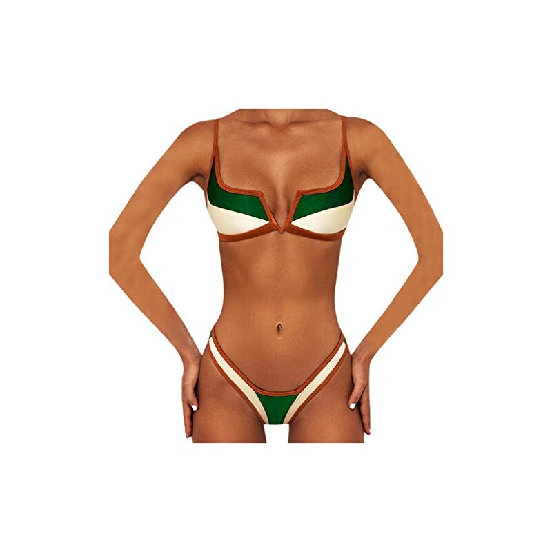 Kobilee Costumi Da Piscina Donna Push Up Sexy Swimwear Due Pezzi