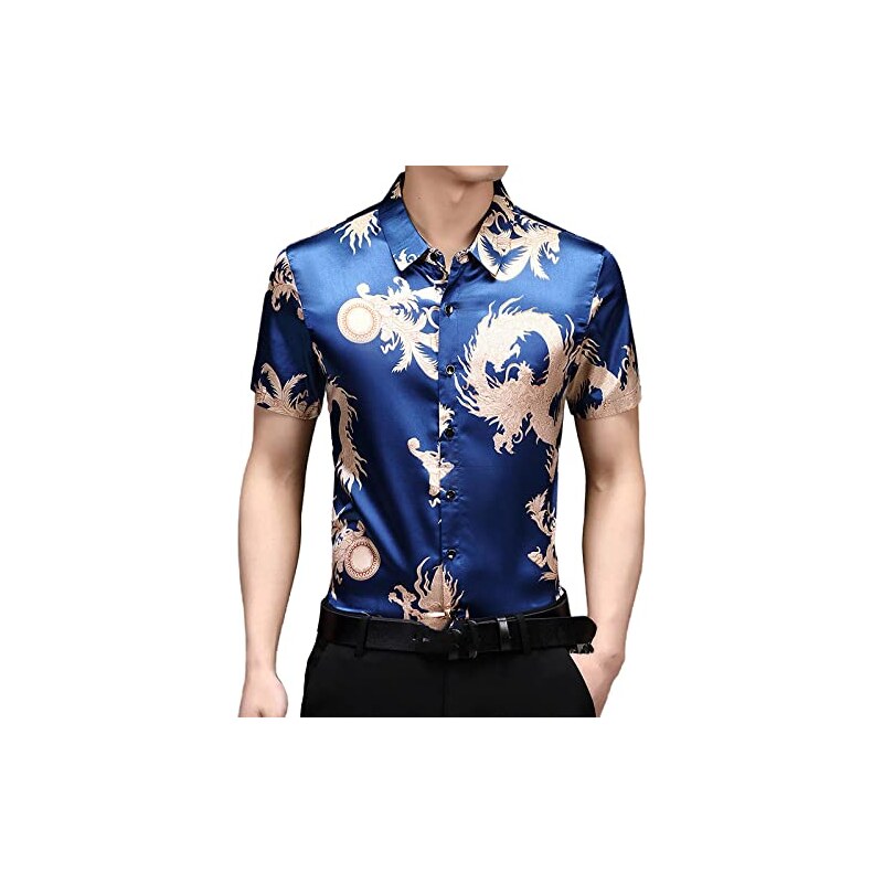 Camicia Uomo Hawaiana Stileo It