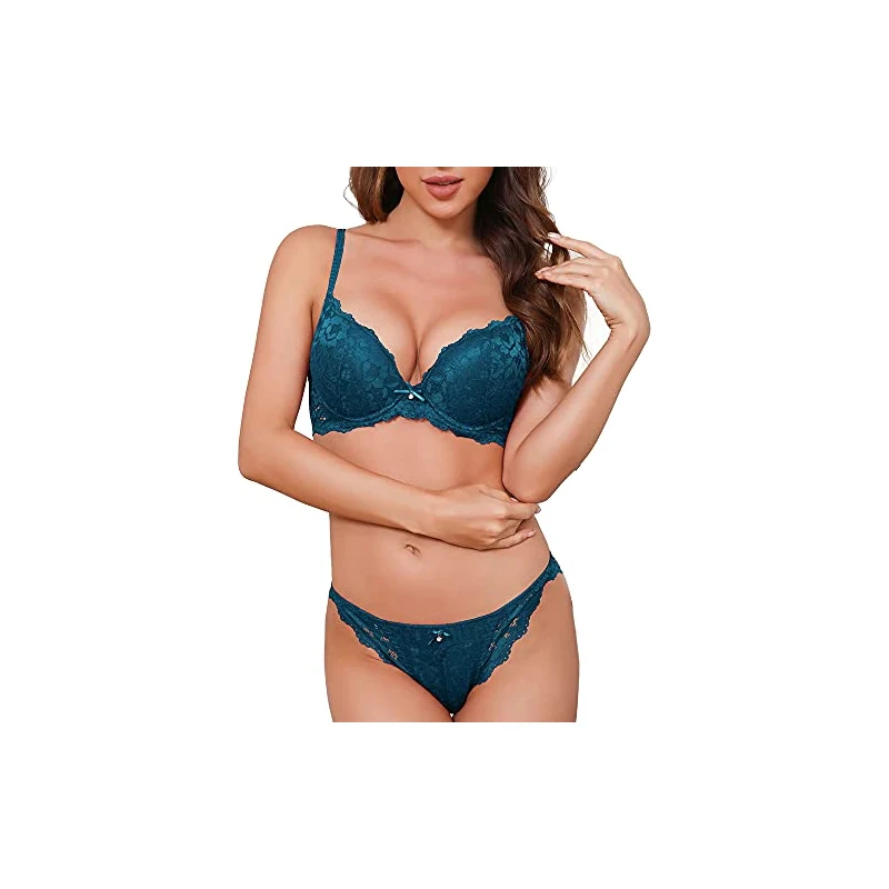 SHEKINI Completi Intimi Da Donna Sexy Lingerie Push Up Reggiseno E Slip