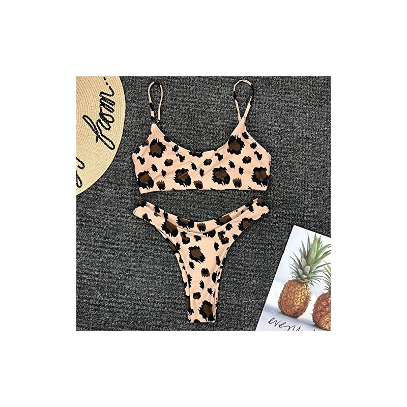 MRLION Costume Da Bagno Perizoma Leopardo Donna 2022 Set Bikini Sexy