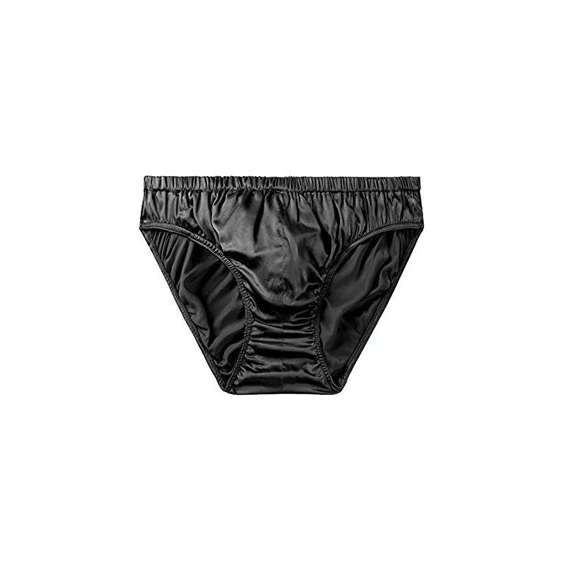 Silriver Slip Da Uomo In Raso Di Seta Bikini Biancheria Intima