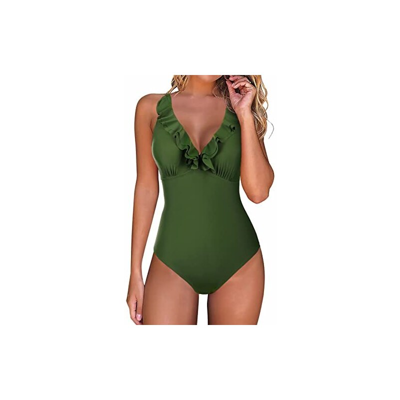 Ritosta Costume Da Bagno Donna Costumi Interi Monokini Bikini Scollo A