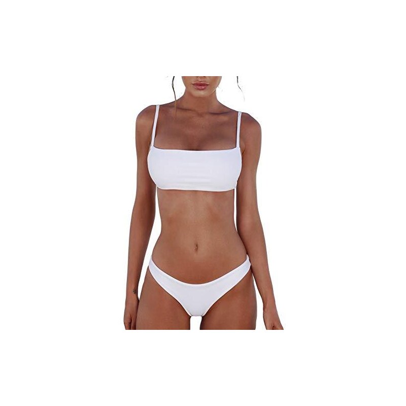 Ducomi Lez Costume Donna Due Pezzi Mare Bikini Da Bagno Con Reggiseno