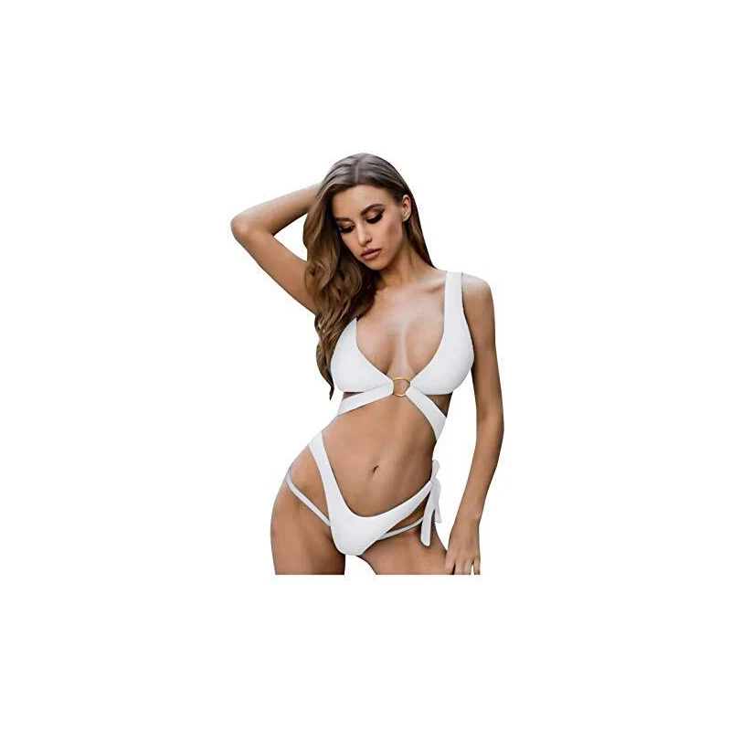 LJHH Bikini Donna Sexy Perizoma Mare Costume Da Bagno Donne Deep V