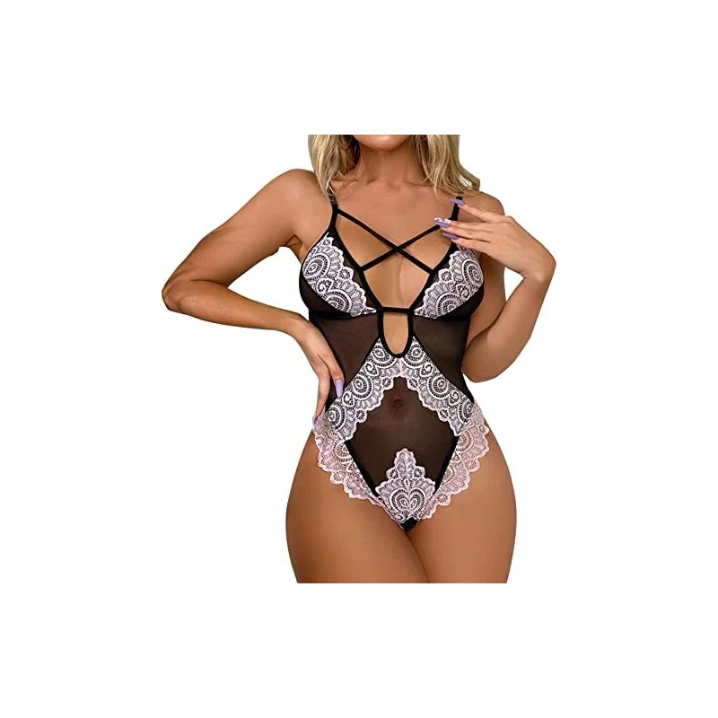 Chejarity Donne Completi Intimi Pigiama Lingerie Sexy Per Donna Body In