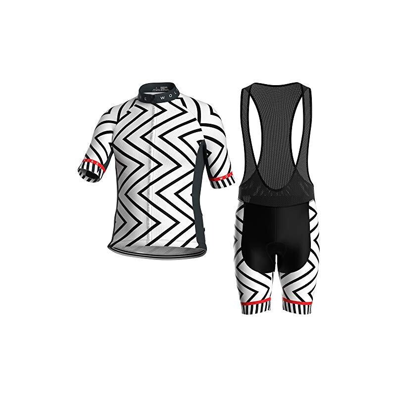 Wolfire Wf Completo Ciclismo Uomo Abbigliamento Ciclismo Uomo Con D