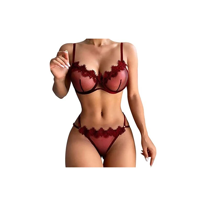 Zilosconcy Completi Intimi Sexy Push Up Sexy Lingerie Donna Hot Sesso