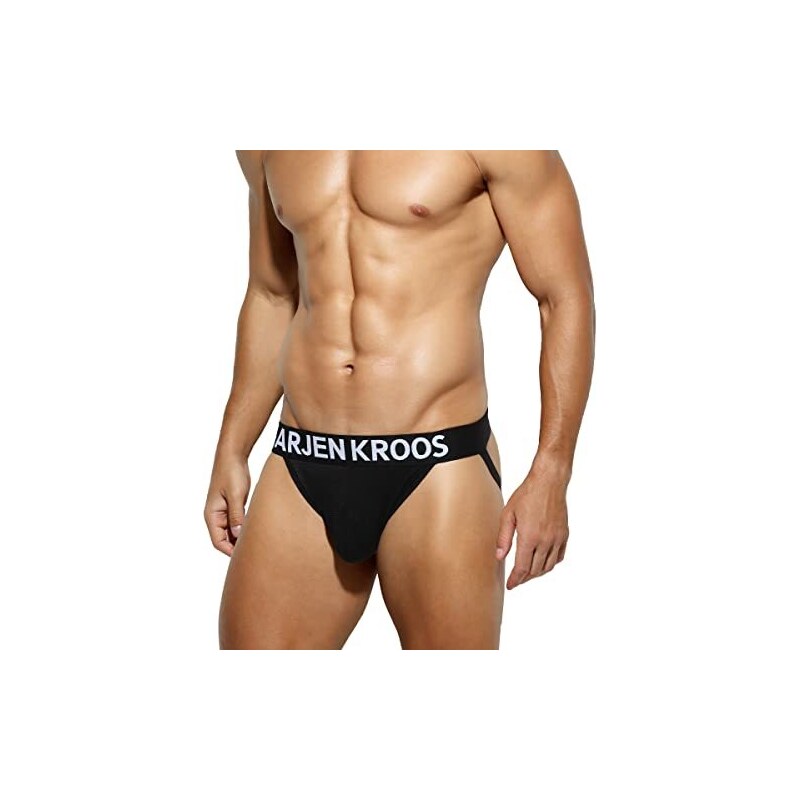 Arjen Kroos Jockstrap Uomo Intimo Slips Perizoma Sportivo Traspirante