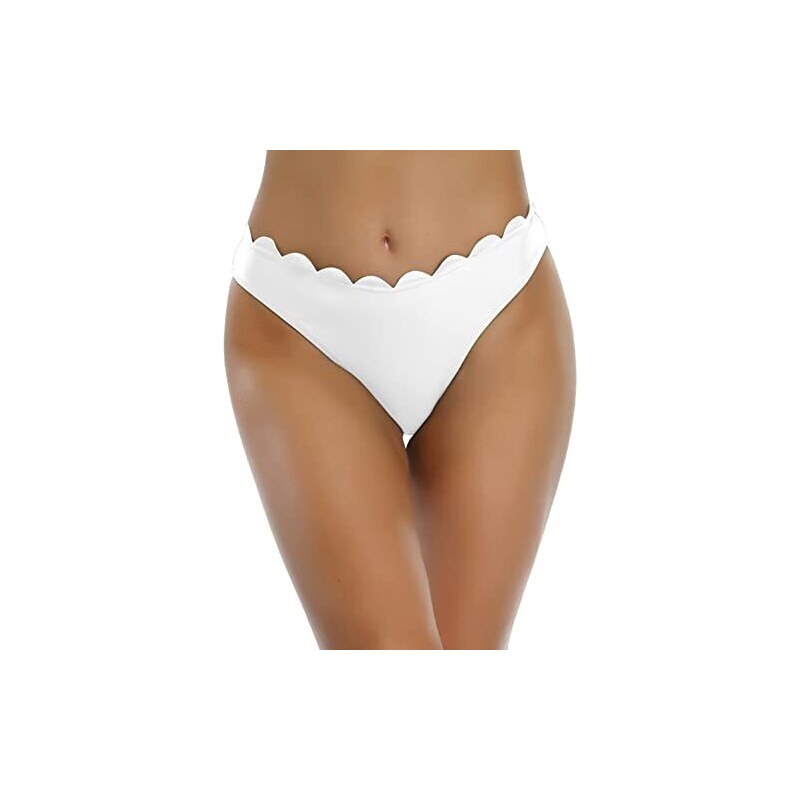 Shekini Bikini Slip Donna Triangolo Classic Elegante Classic Scalloped